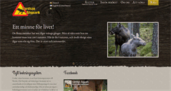 Desktop Screenshot of gardsjoalgpark.se